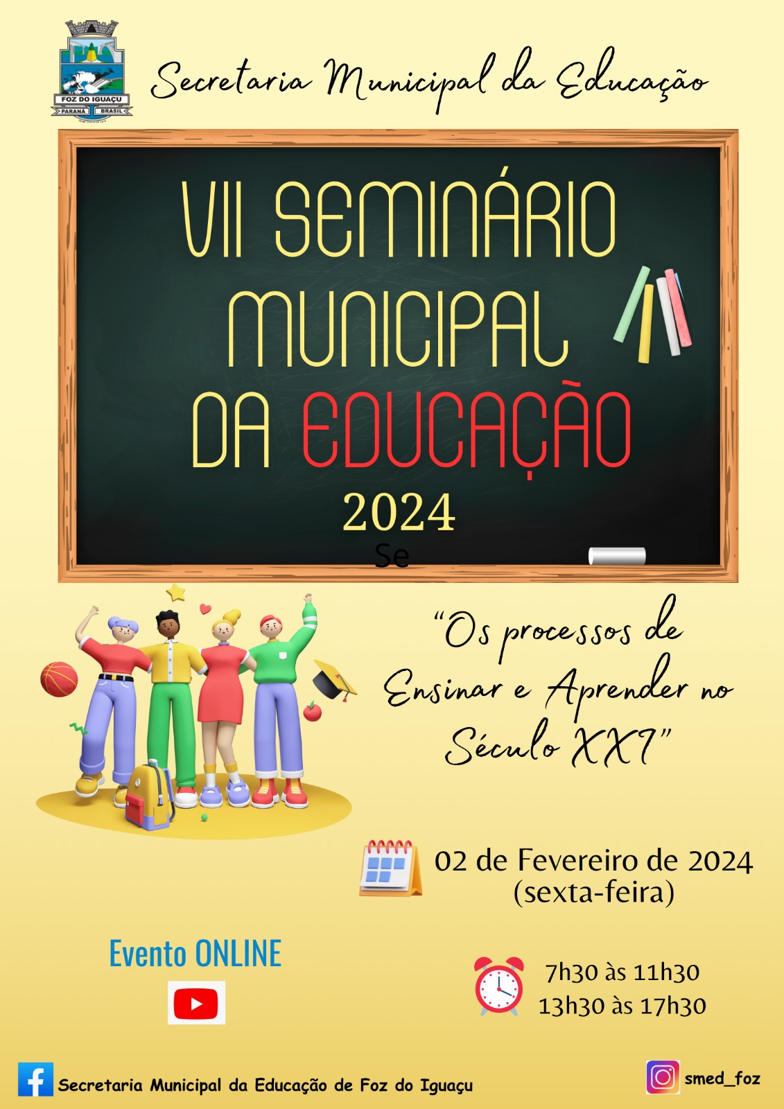 VII Seminário Municipal da Educação 2024